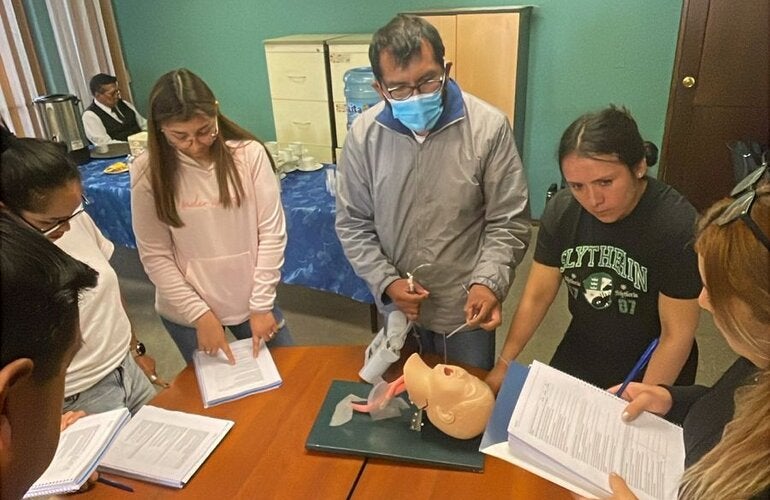 entrenamiento respuesta a emergencias