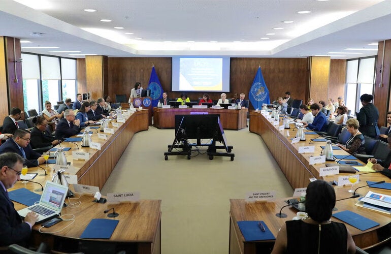 briefing in paho