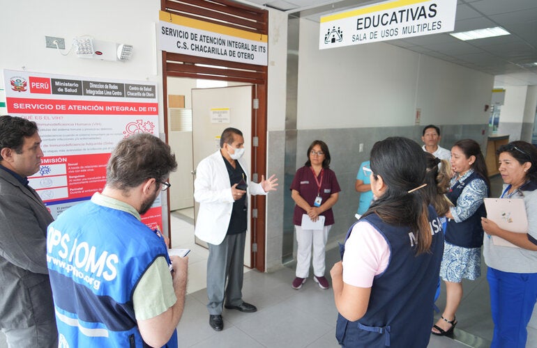 Visita de cooperación técnica al Servicio de Atención Integral de ITS