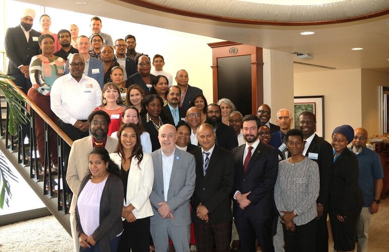 Group photo of the participants and presenters of the CRVS Workshop
