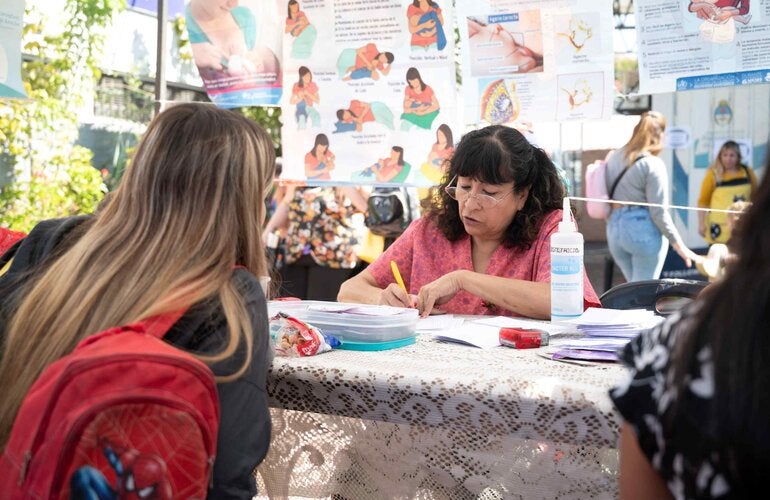 Foto de una de las postas de salud