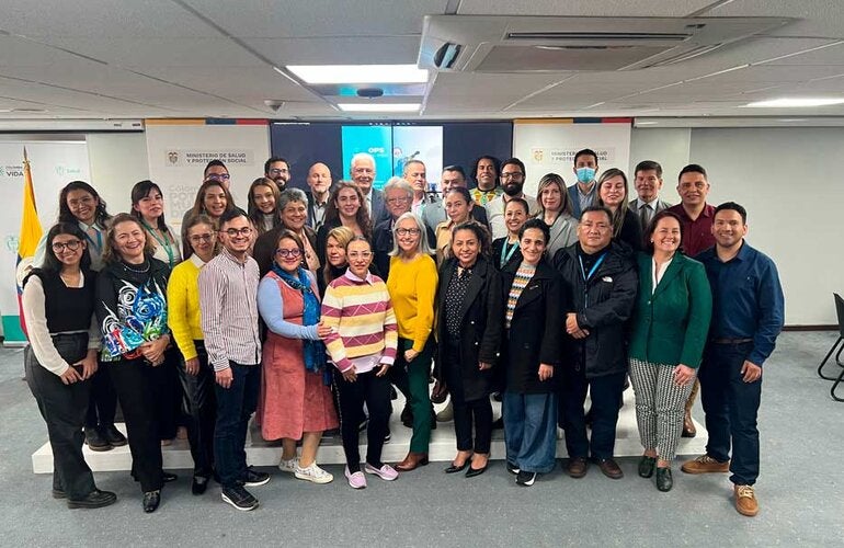 Personal asistente al taller de fortalecimiento en salud publica