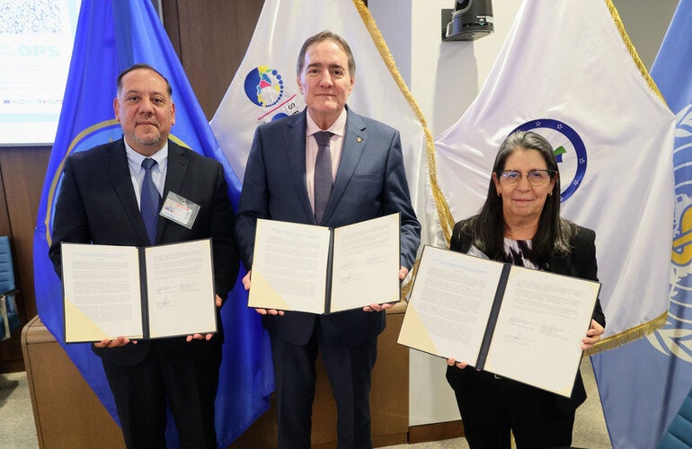 PAHO signs the 2025-2031 Subregional Cooperation Strategy for Central America, the Dominican Republic, and Mexico