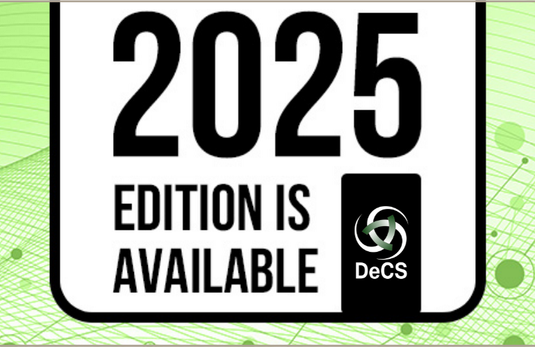 DeCS 2025 Edition is available.