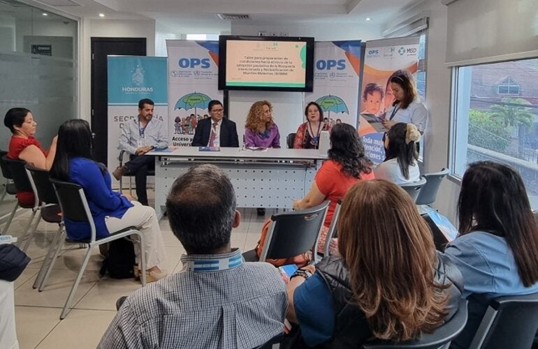 Taller sobre búsqueda intencionada de muertes maternas