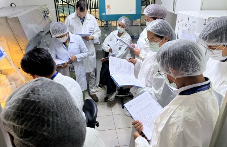 personal laboratorio