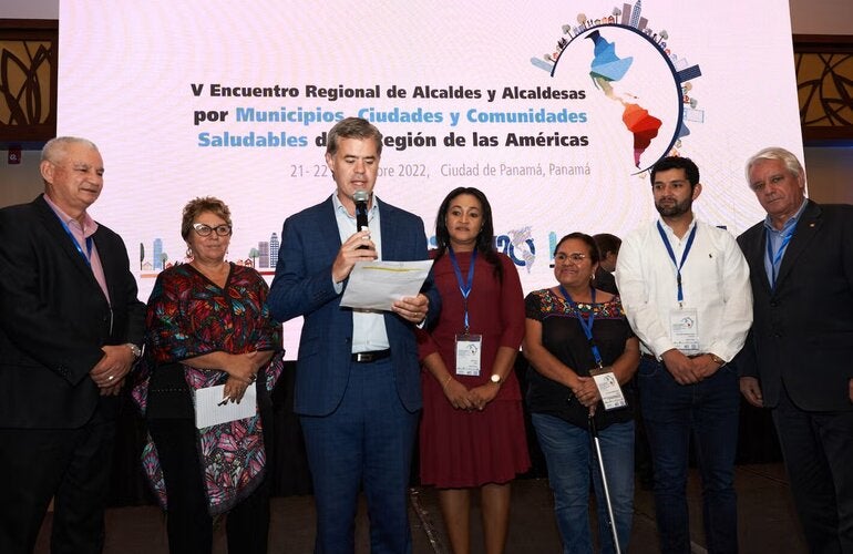 V Encuentro de Alcaldes y Alcaldesas por Municipios Saludables de Panamá (2022)