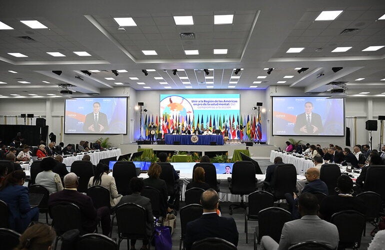 PHOTO PAHO and Antigua and Barbuda co-host an Event that Spotlights Mental Health as a Regional Priority