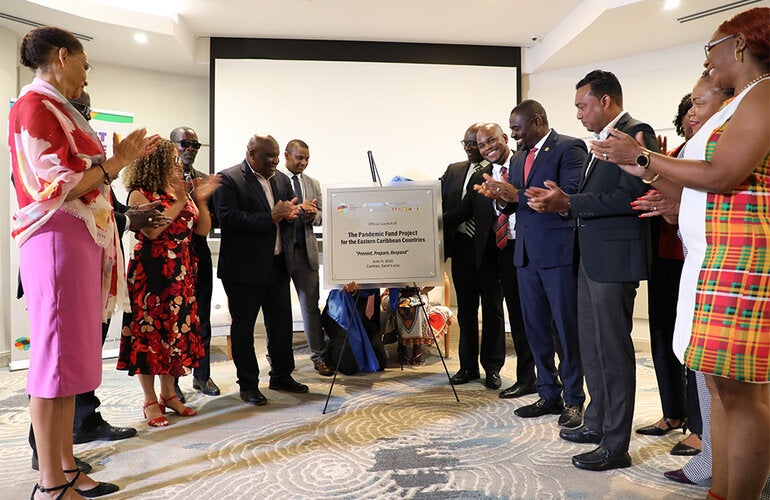 Luanch of the Pandemic Fund project for the Eastern Caribbean