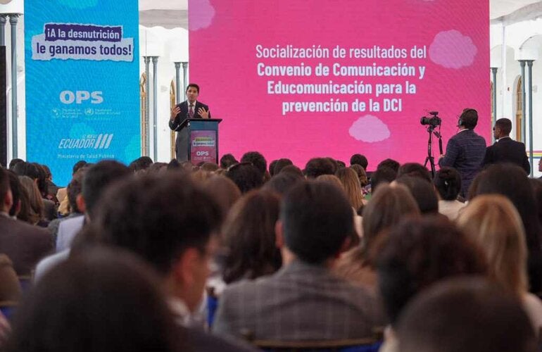 Presentación de resultados del Convenio de Comunicación y Educomunicación para la prevención de la Desnutrición Crónica Infantil (DCI)
