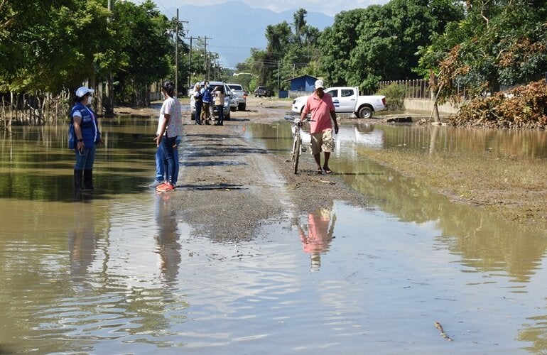 OPS presente en emergencias por inundación