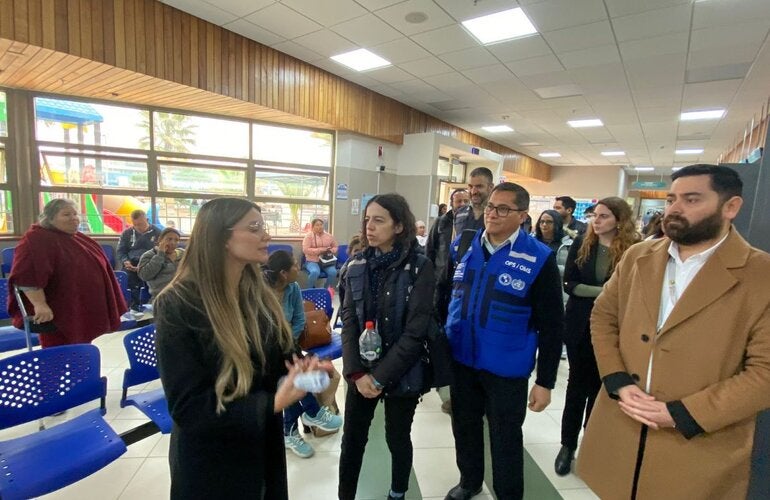 Con el objetivo de fortalecer el abordaje integral de la salud de personas migrantes y refugiadas, la Organización Mundial de la Salud (OMS), con el respaldo de la Organización Panamericana de la Salud (OPS), dio inicio a su primera misión técnica en América Latina, teniendo a Chile como país anfitrión.