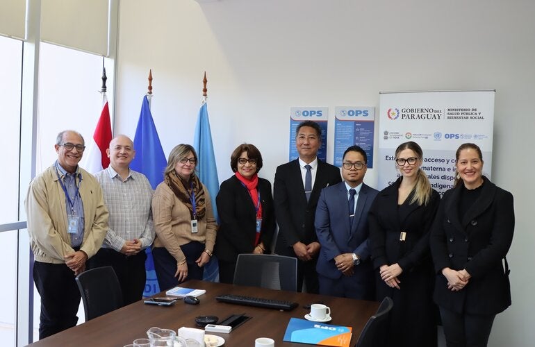 Visita de cortesía a la OPS