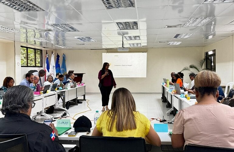 República Dominicana fortalece sus capacidades para la gestión integral de riesgos para la salud con taller nacional de evaluación multiamenaza