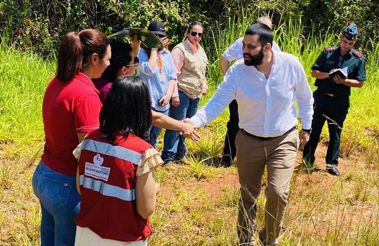 Dr Sergio Ambrasath, Regional Director of the XIV Canindeyú Health Region.