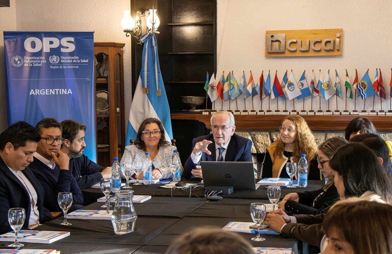 Foto de la reunión de apertura