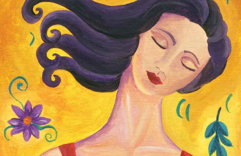 Ilustración de una mujer