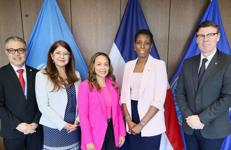 visita viceministra de Republica Dominicana