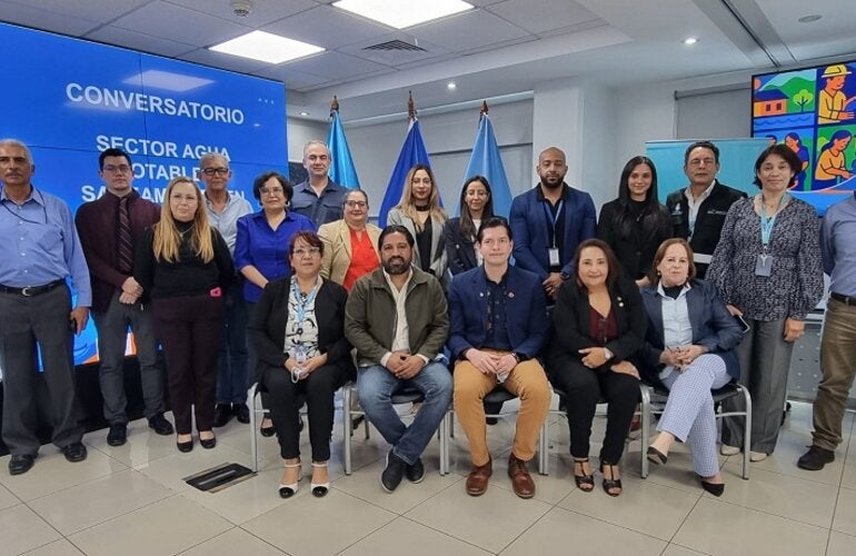 Conversatorio sobre Agua Potable y Saneamiento