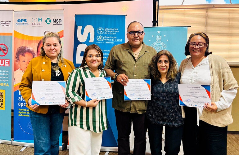 Honduras capacita a 35 profesionales en registro de muertes maternas y por dengue con apoyo de OPS