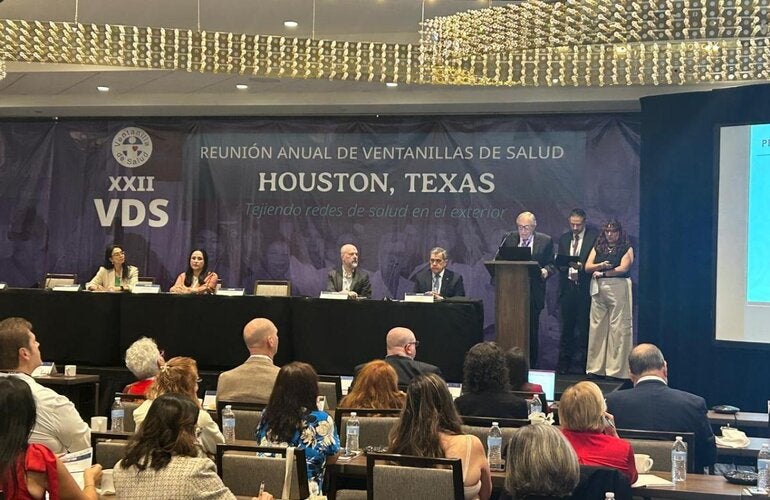 Secretario de Salud ofrece su mensaje inaugural de la XXII Reunión Anual de Ventanillas de Salud