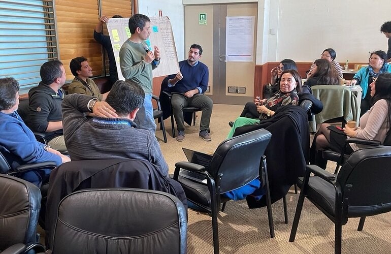 Taller en Osorno, Chile, sobre determinantes sociales de la salud