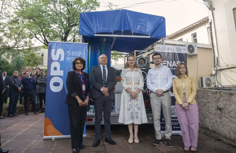 Entrega de planta de tratamiento de agua