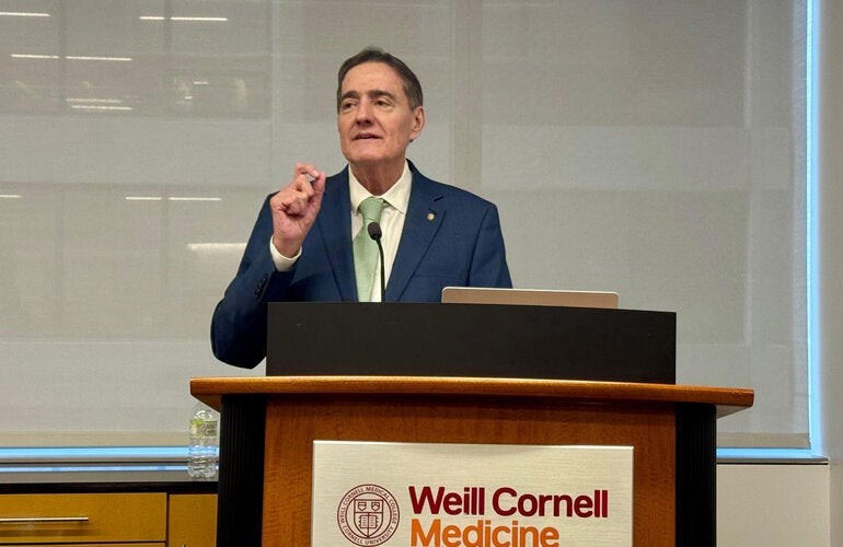 PAHO Director at an event held on the sidelines of the 80th United Nations General Assembly.