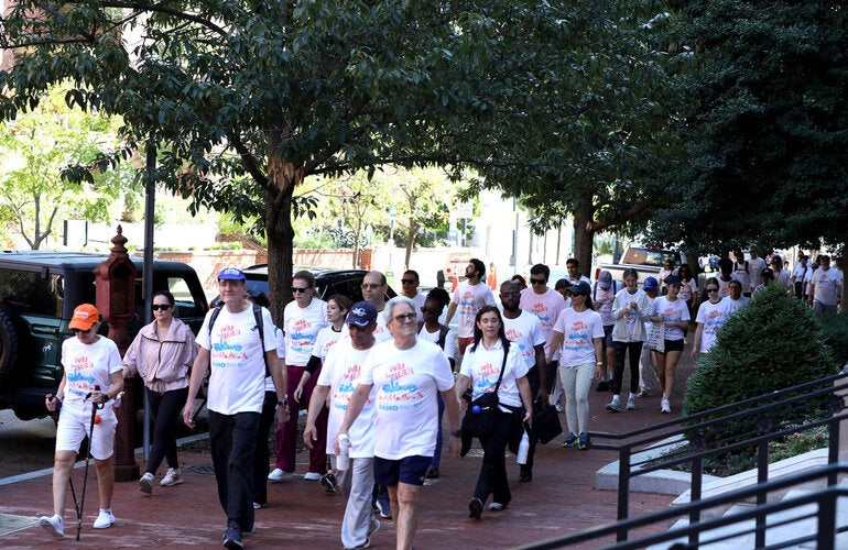 Caminata por la salud