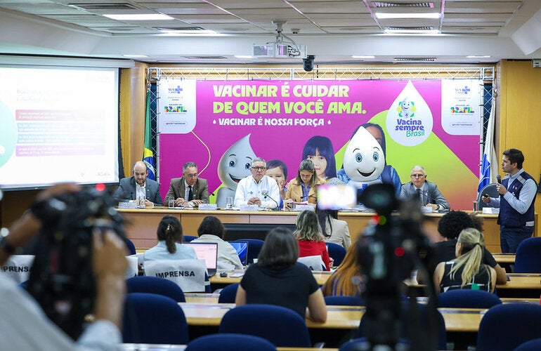 coletiva de imprensa