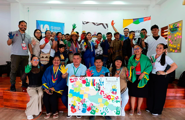 Personas participantes taller indigenas