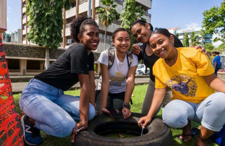 Group of young people