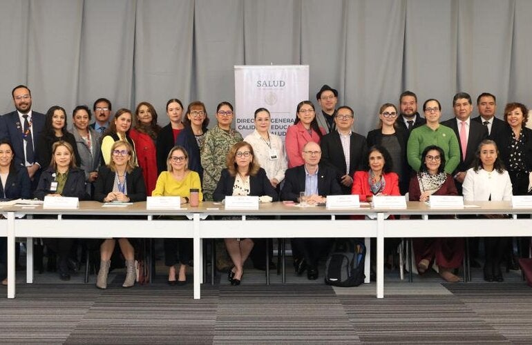 Personas participantes del conversatorio Educación permanente en salud: un motor del cambio y la calidad en los servicios de atención