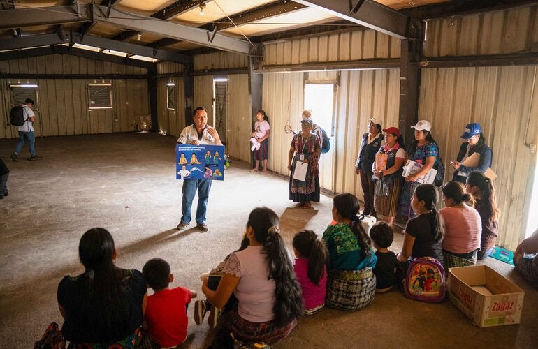 Vacunación Guatemala