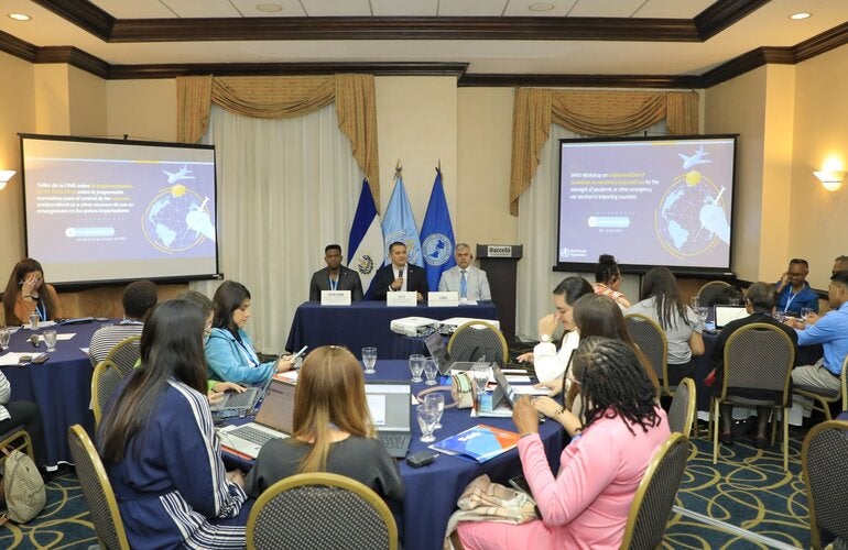 Countries in the Region Strengthen Their Capacity to Regulate Pandemic Vaccines