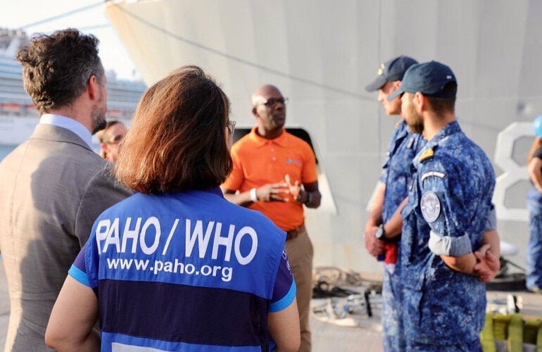 PAHO in the field supporting countries affected by hurricane Melissa