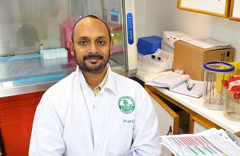Dr Rajeev Nagassar of Trinidad and Tobago is the first recipient of the Caribbean Antimicrobial Resistance Leadership Award.