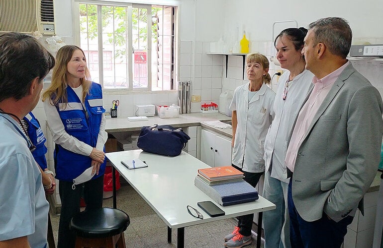 Foto de una de las visitas en Salta