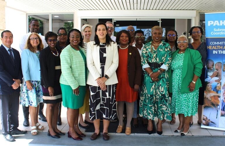 participants of the Strengthening the Nursing Workforce in the Americas in Barbados