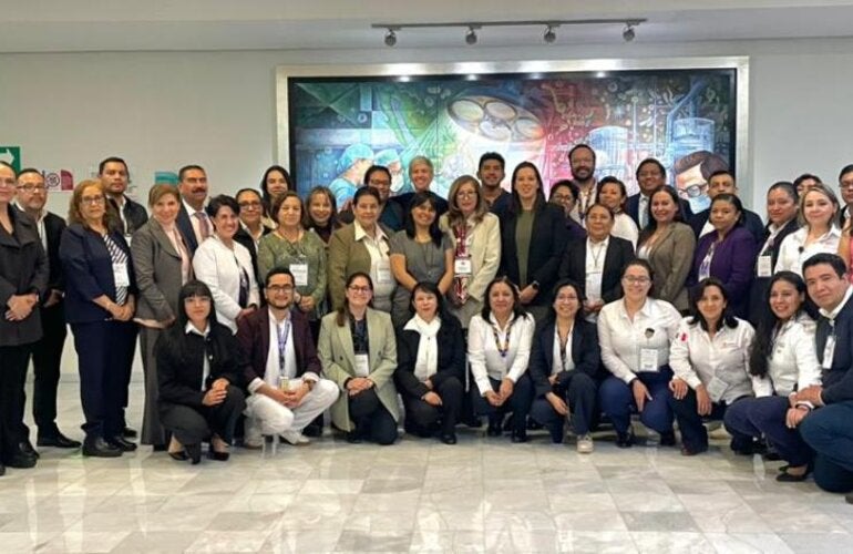 Participantes en el Diálogo Político para el Fortalecimiento del Personal de Enfermería en México