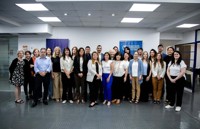 Foto grupal de los participantes