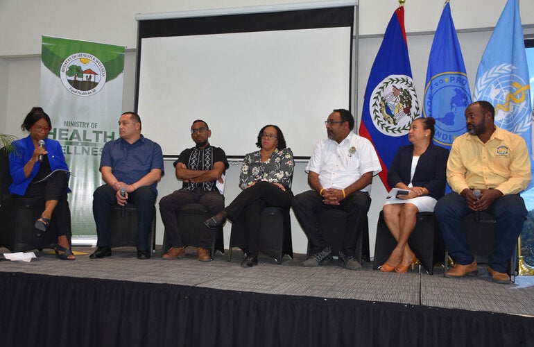 Panelist for Belize's National Alcohol Forum