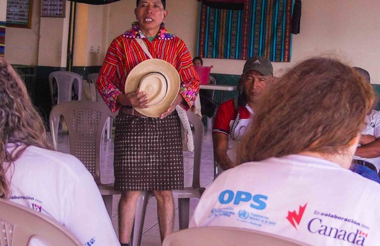 Knowledge Dialogues in Guatemala: preventing trachoma in the community