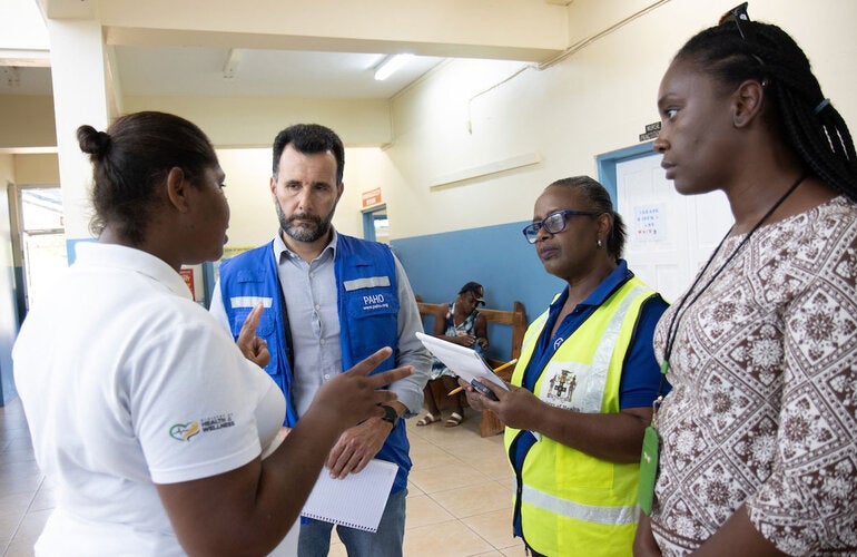 Just days after the hurricane, Jamaica's Ministry of Health, supported by PAHO, conducted an assessment and activated the National Mentral Health and Psychosocial Support Working Group.