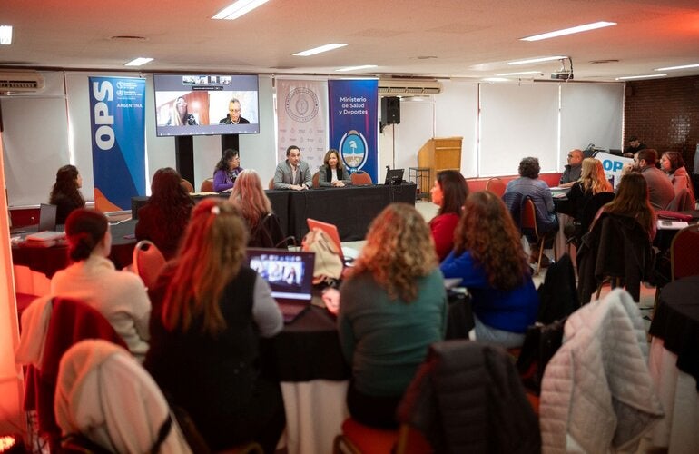 Foto del curso que se desarrolló en Mendoza