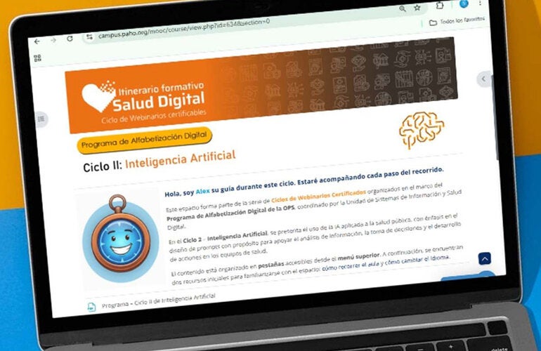 Cycle II on Artificial Intelligence in Health available on the Virtual Campus