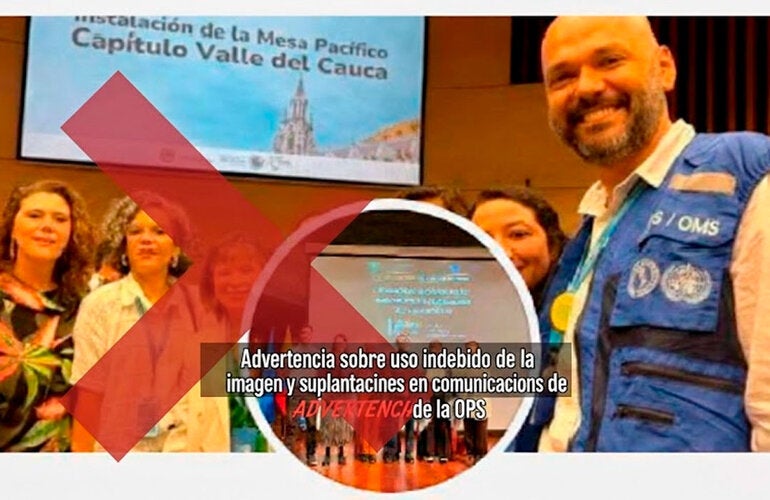 Uso Indebido de Imagen OPS - Alerta de Fraude