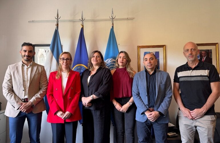 Foto con las autoridades