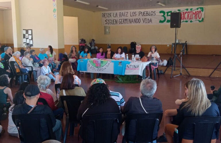 Comunidades de Argentina intercambian metodologías