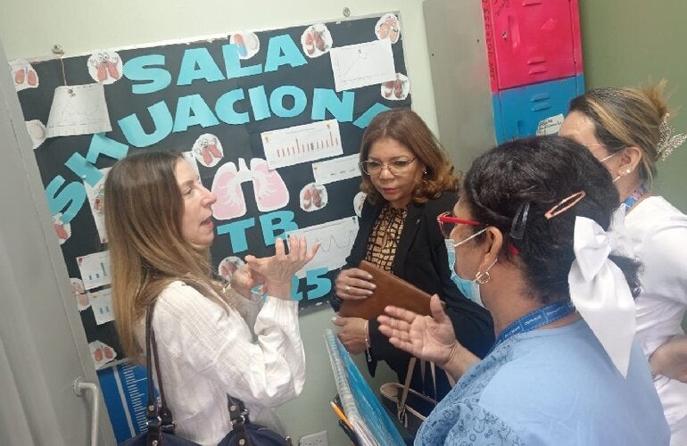 Misión conjunta TB-VIH en Honduras